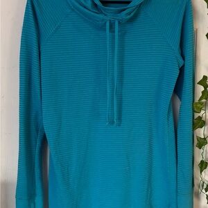 Reebok Women's Turquoise Cowl Neck Sweater - OG PRICE 60.00